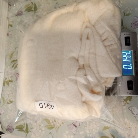 Eloquii Ee Bobble Sweater Cream Winter Office Sweater Sise 18/20 - Picture 11 of 11